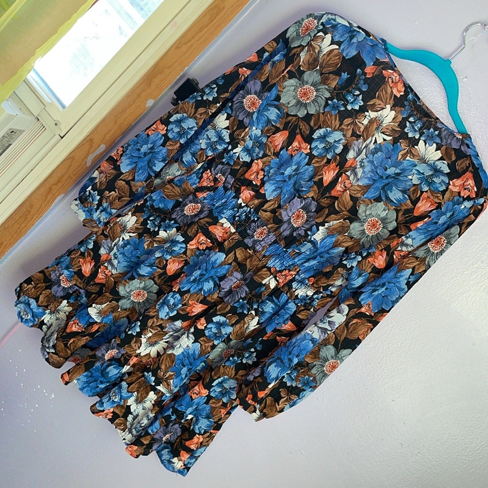 Zara Multicolor Floral Blouse - Picture 12 of 16